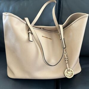 Michael Kors Tan Leather Tote
